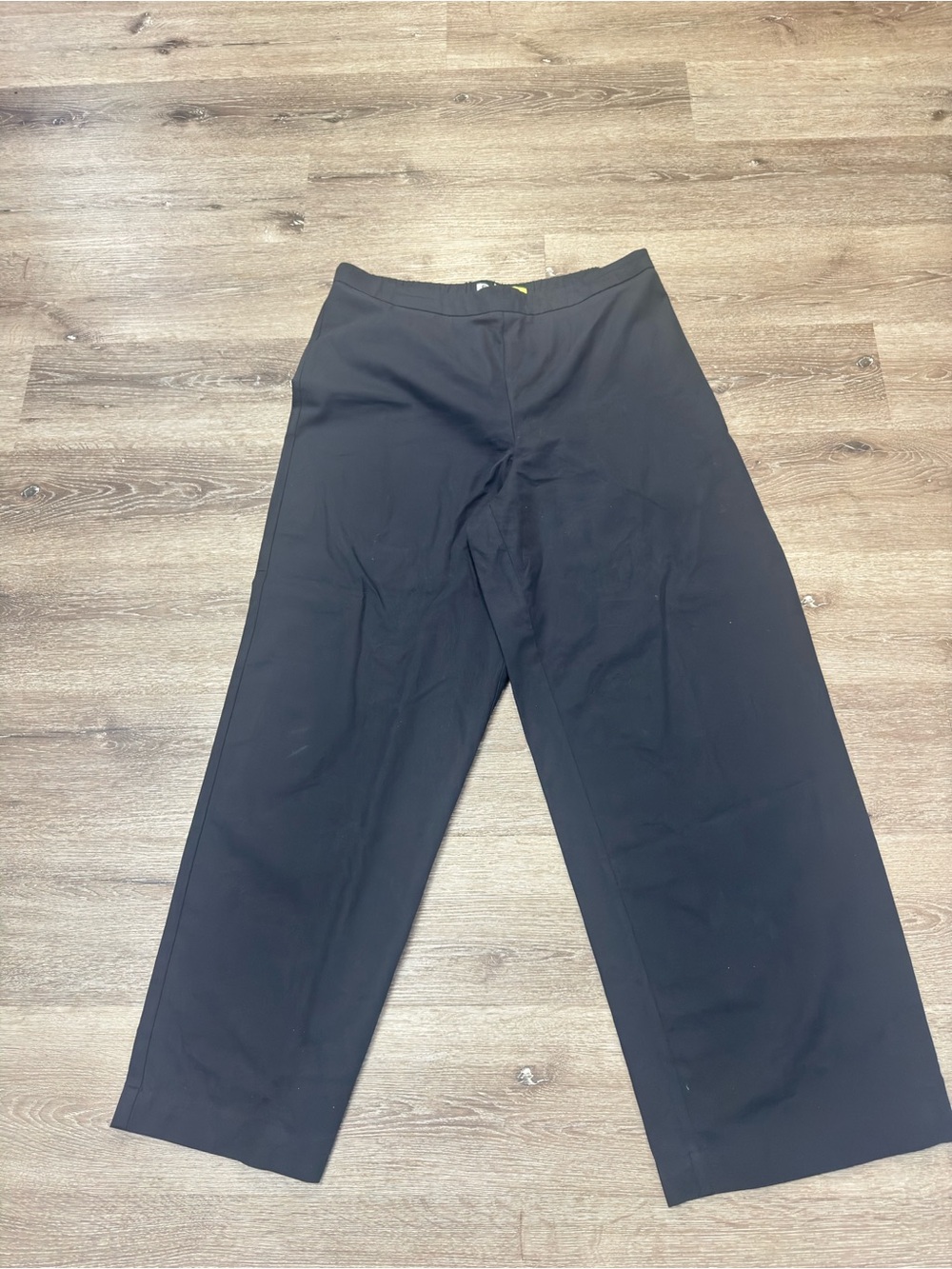 Women's Black Jeneé Naylor Wide-Leg Pants